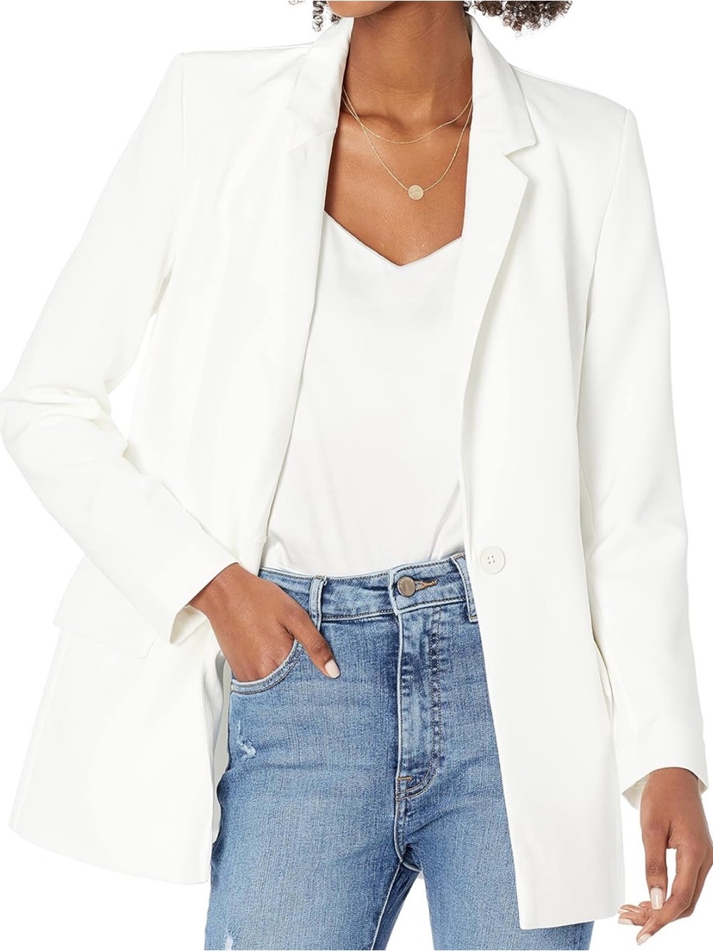 The drop women’s white Blazer -